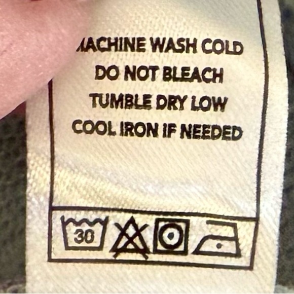 Monrow Indigo French Terry Light Blue Wide-Leg Pants 
Size M - Picture 7 of 8